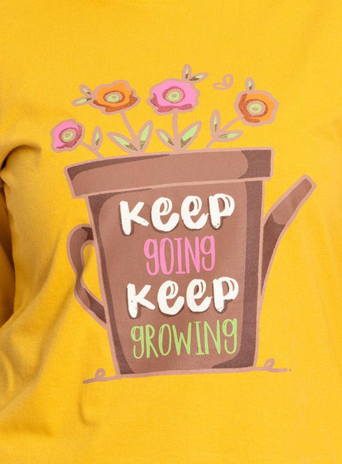 Sun Flower Printed Long - Sleeve Design 46 - Khotwh